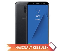 Használt mobiltelefon Samsung Galaxy A6 (2018) SM-A600F 3/32GB fekete kártyafüggetlen 0001565